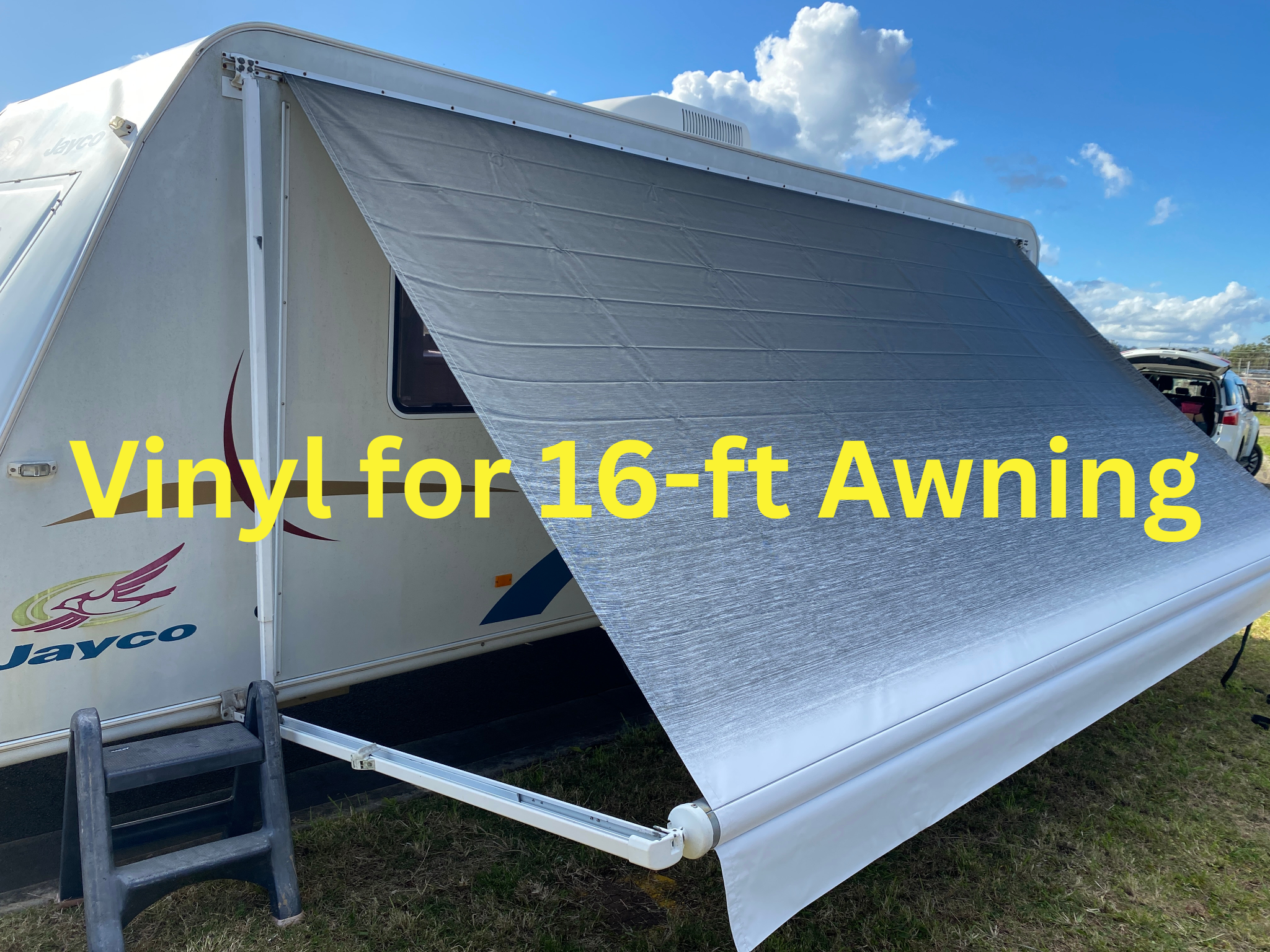16ft Caravan Awning Skin - Replacement Vinyl Kit